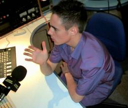 Andy working at talkSPORT