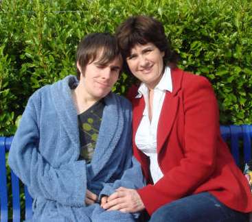 Andrew and Christine at Southampton General Hospital