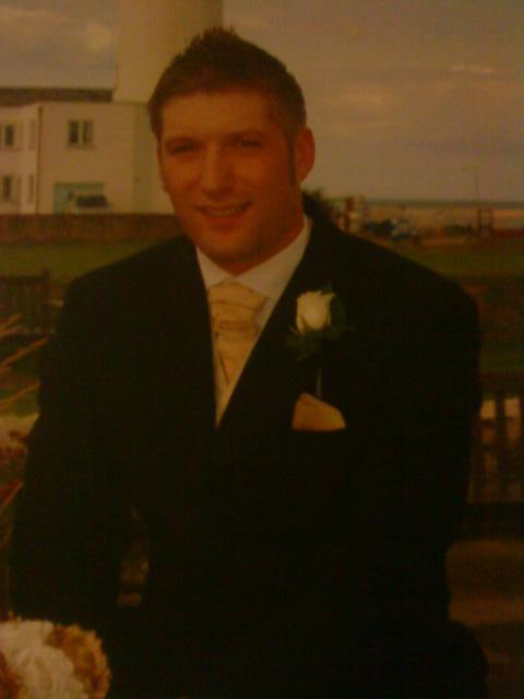 Dean on his wedding day
