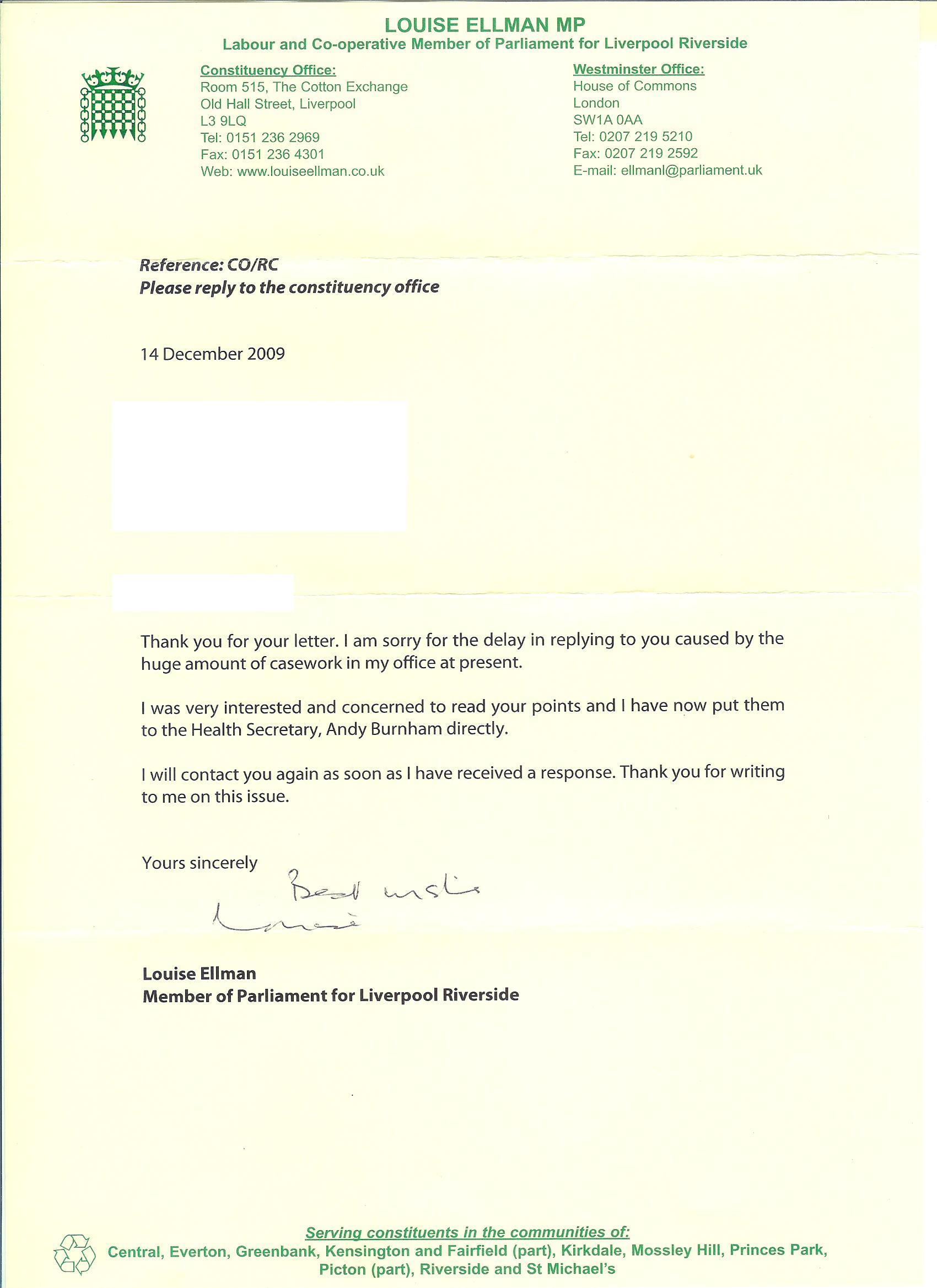 Letter to Edward