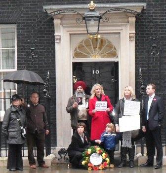 vCJD March Outside No