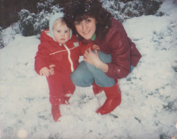 Andrew in the snow