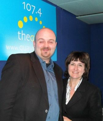 Jim Pusey and Christine