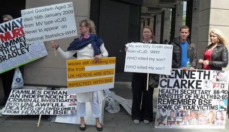 Mums outside parliment
